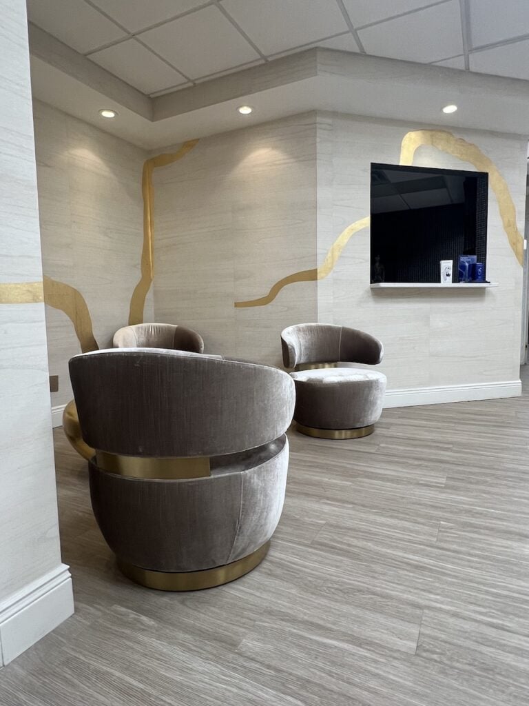 Waiting Room at Breast Reduction Surgeons of Long Island