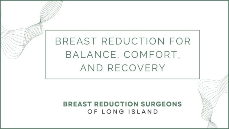 Breast Reduction for Balance, Comfort, and Recovery